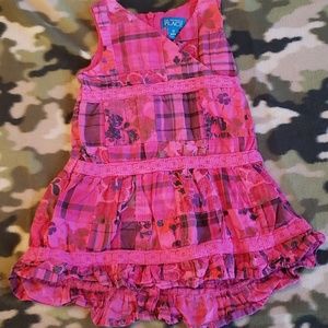 The childrens place pink dress 12 months